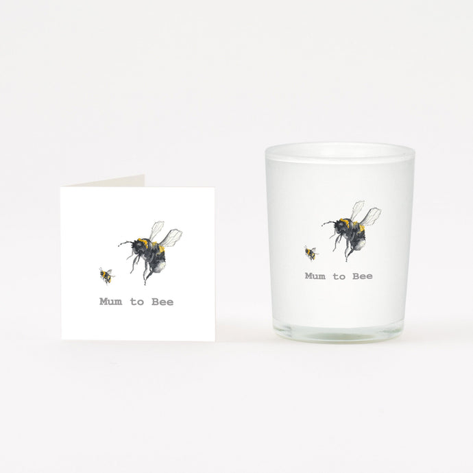 Mum to Bee Boxed Candle and Card Crumble & Core