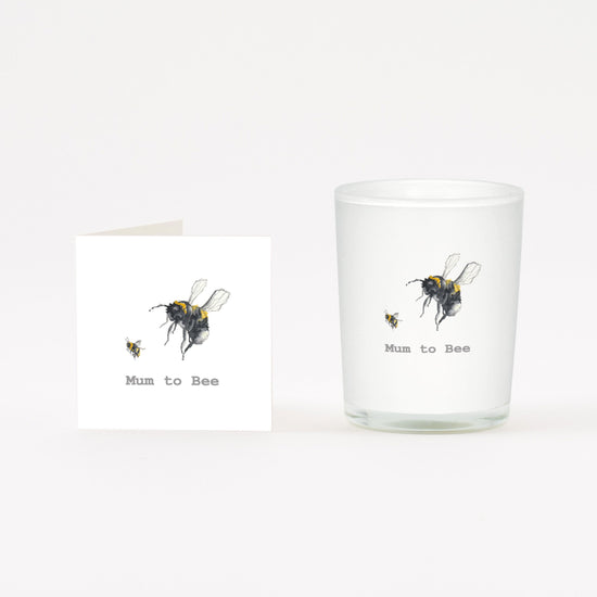 Mum to Bee Boxed Candle and Card Candles Crumble and Core   