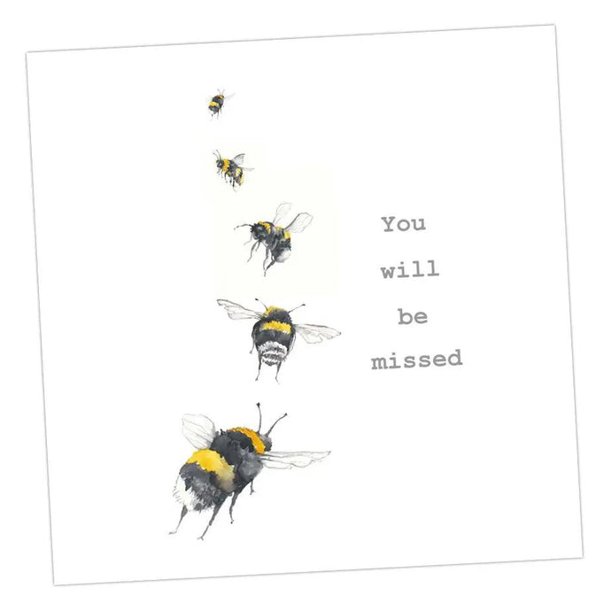 You will Bee Missed Card