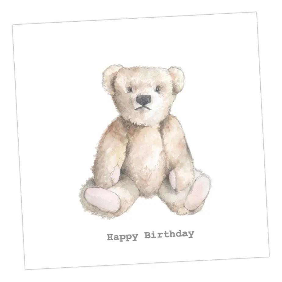 Teddy Birthday Card