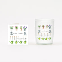 Load image into Gallery viewer, Green Fingers Boxed Candle and Card Crumble &amp; Core
