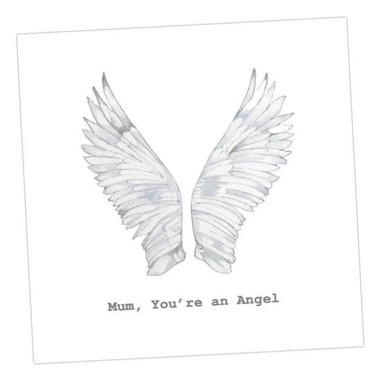 Mum You’re An Angel Card Greeting & Note Cards Crumble and Core 12 x 12 cm  