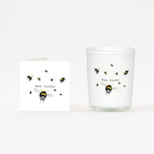 Load image into Gallery viewer, Bee Lucky Boxed Candle and Card Crumble &amp; Core
