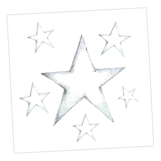 Star Blank Card Greeting & Note Cards Crumble and Core 12 x 12 cm  