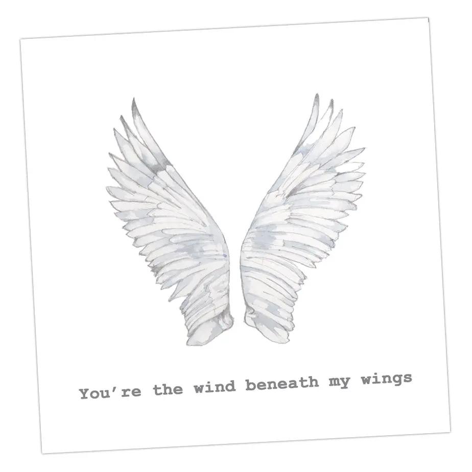 Wind Beneath My Wings Card