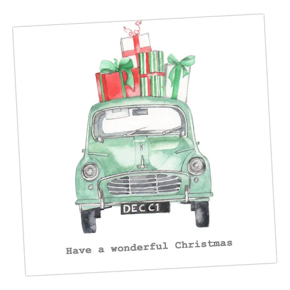 Morris Christmas Card Greeting & Note Cards Crumble and Core 12 x 12 cm  