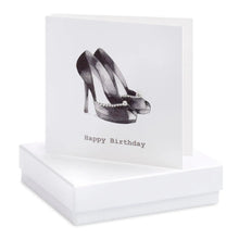 Carica l&#39;immagine nel visualizzatore di Gallery, Boxed Party Shoes Earring Card Earrings Crumble and Core White  

