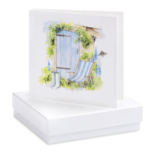 Carica l&#39;immagine nel visualizzatore di Gallery, Boxed Deckchair Earring Card Earrings Crumble and Core White  

