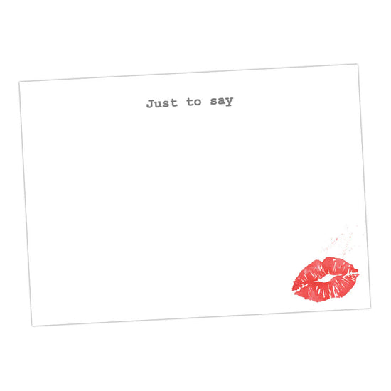 Lips Mwaww Notecards All Products Crumble and Core   