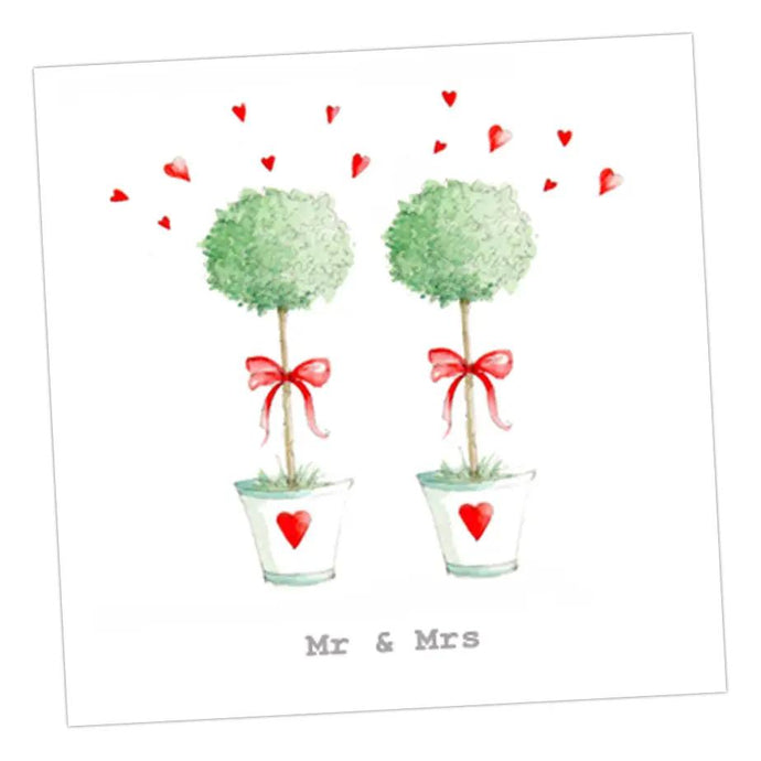 Mr & Mrs Wedding Trees