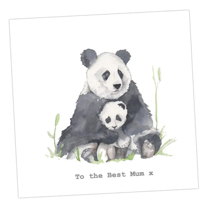 Mum Panda card