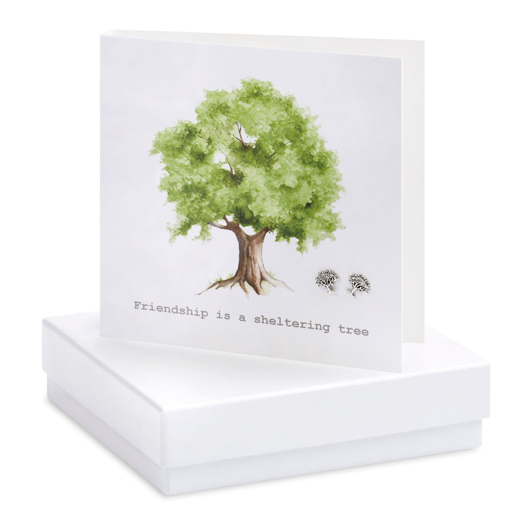 Boxed Friendship Tree Earring Card Crumble and Core Crumble & Core