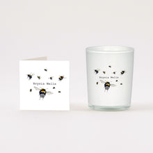 Load image into Gallery viewer, Boxed Welsh Brysia Wella Get Well Boxed Candle and Card Crumble &amp; Core
