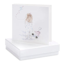 Carica l&#39;immagine nel visualizzatore di Gallery, Boxed Beach Baby Earring Card Earrings Crumble and Core White  
