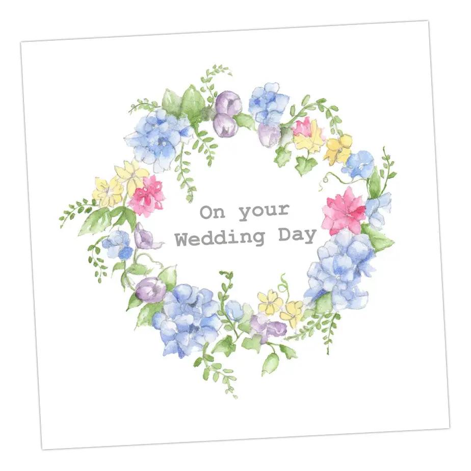 Wedding Wreath Card