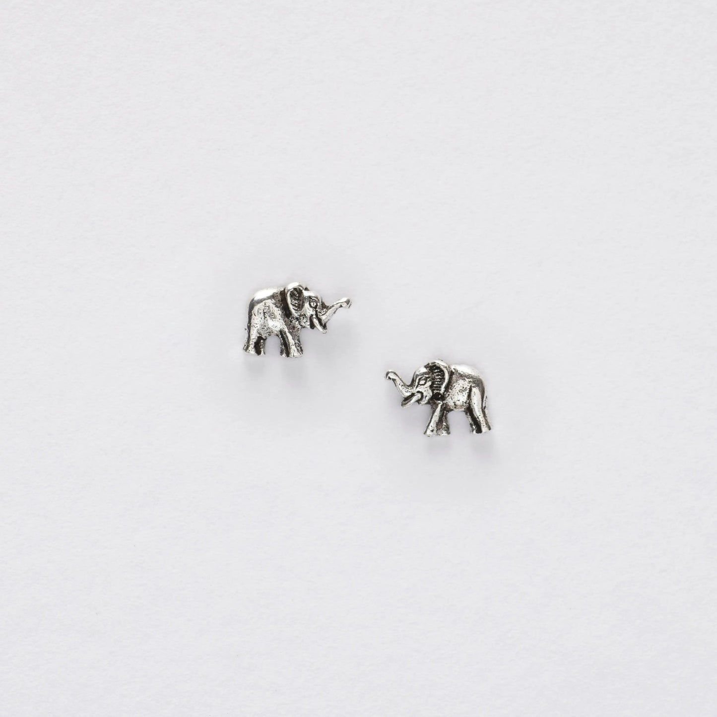 Boxed Elephant Earring Card Earrings Crumble and Core   