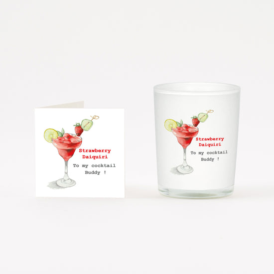 Daiquiri Boxed Candle and Card Candles Crumble and Core   