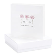 Carica l&#39;immagine nel visualizzatore di Gallery, Boxed Peonies Mother&#39;s Day Earring Card Earrings Crumble and Core   
