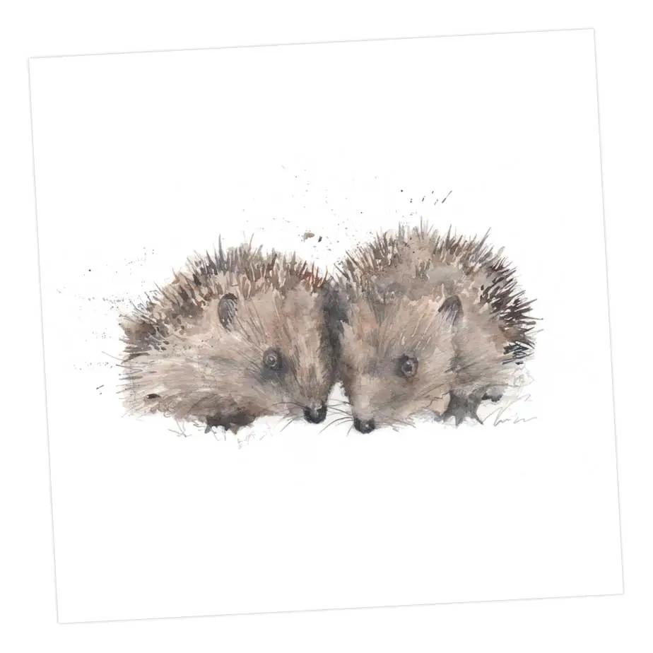 Mr and Mrs Hedgehog Card Greeting & Note Cards Crumble and Core   