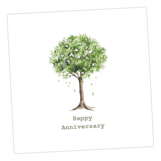 Blossom Anniversary Birthday Card Greeting & Note Cards Crumble and Core   