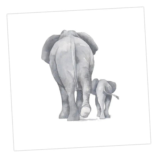 Baby Love Elephants Card Greeting & Note Cards Crumble and Core   