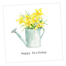 Load image into Gallery viewer, Daffodils Birthday Greeting Card Greeting &amp; Note Cards Crumble and Core   
