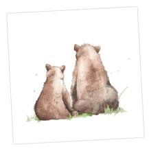 Load image into Gallery viewer, Baby Love Bears Card Greeting &amp; Note Cards Crumble and Core   
