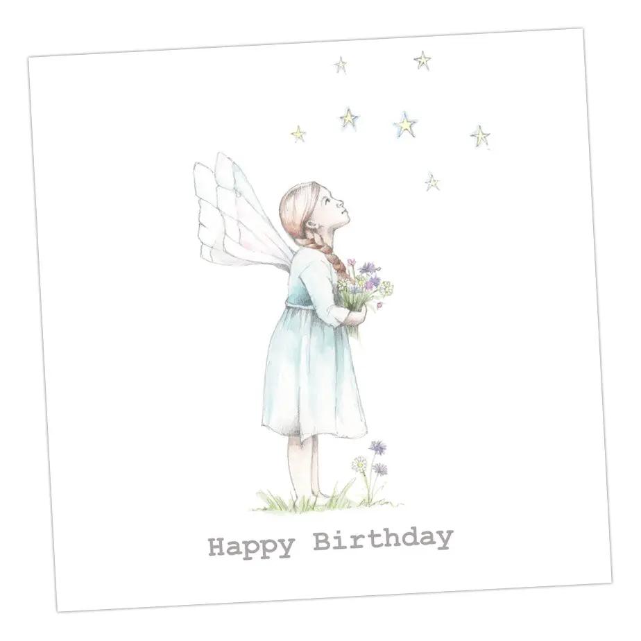 Flower Fairy, Birthday Card Greeting & Note Cards Crumble and Core   