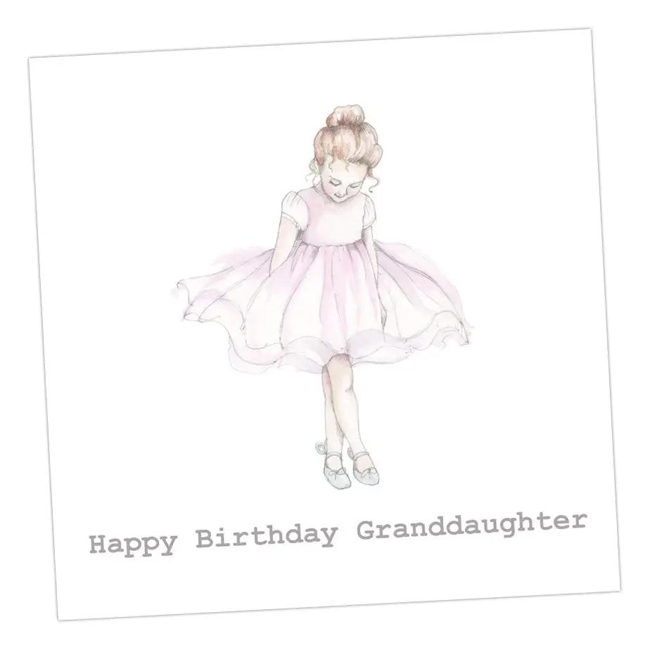 Ballerina Granddaughter Card Greeting & Note Cards Crumble and Core   