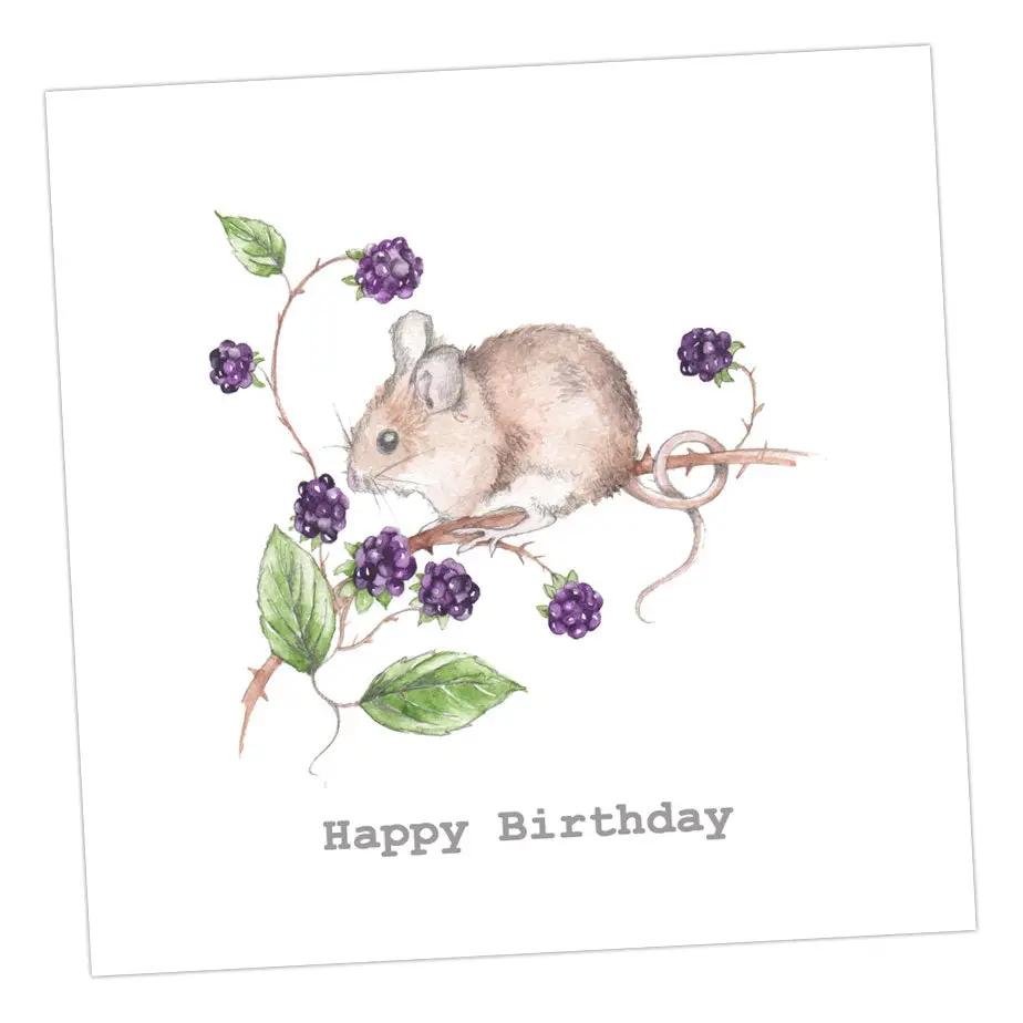 Berry Happy Birthday Card Greeting & Note Cards Crumble and Core   