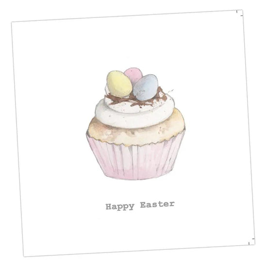 Easter Cupcake Greeting Card Greeting & Note Cards Crumble and Core   