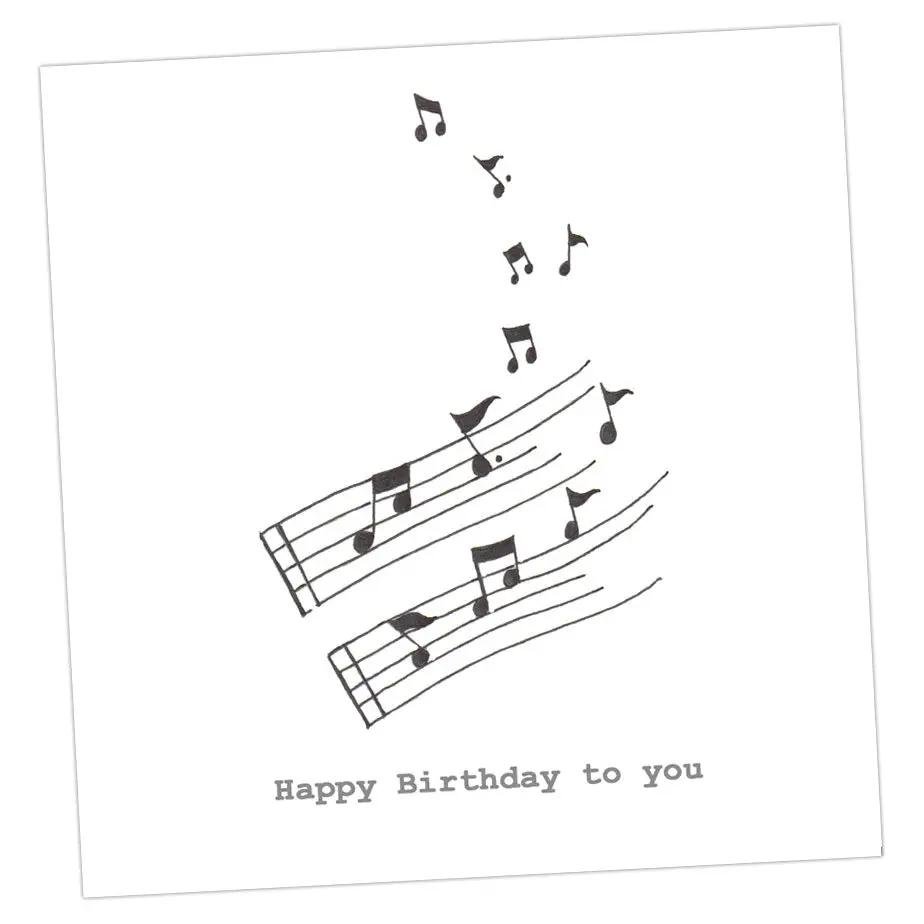 Musical Birthday Card Greeting & Note Cards Crumble and Core   