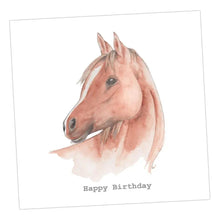 Load image into Gallery viewer, Horse&#39;s Head Birthday Card Greeting &amp; Note Cards Crumble and Core   
