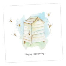 Load image into Gallery viewer, Beehive Happy Birthday Card Greeting &amp; Note Cards Crumble and Core   
