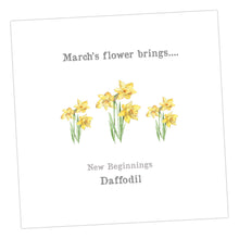 Load image into Gallery viewer, March Daffodils Card Greeting &amp; Note Cards Crumble and Core   
