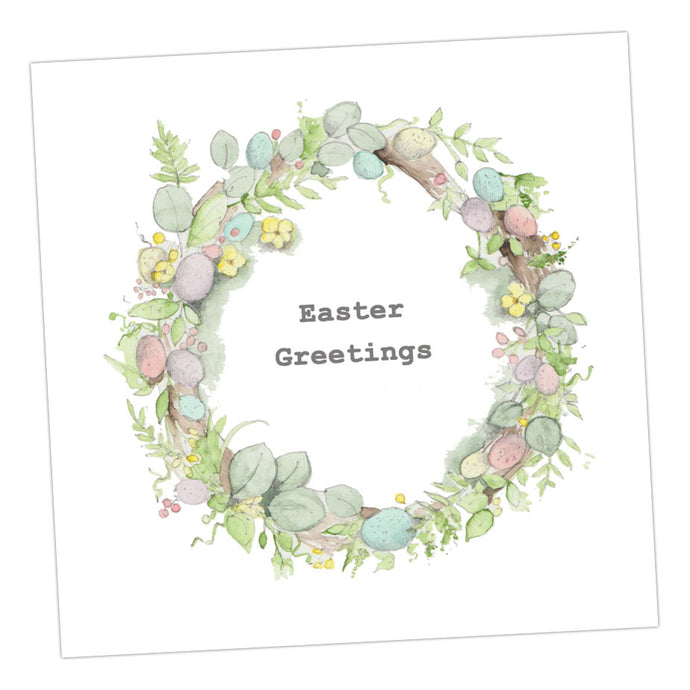 Easter Wreath Card