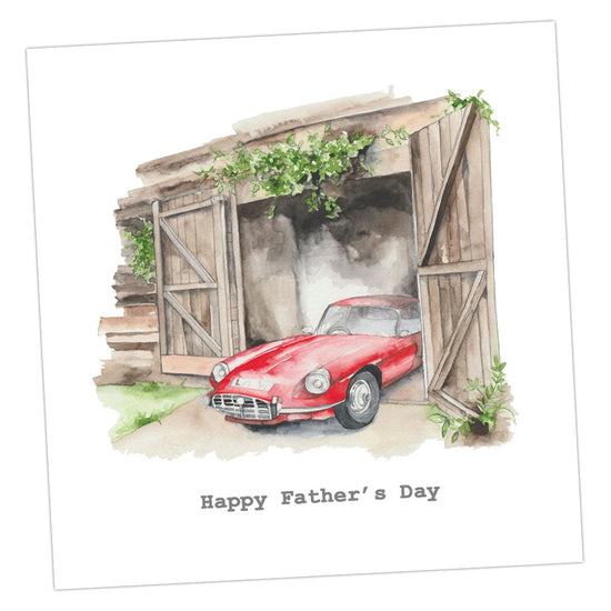 Vintage Car Father's Day Card Greeting & Note Cards Crumble and Core   