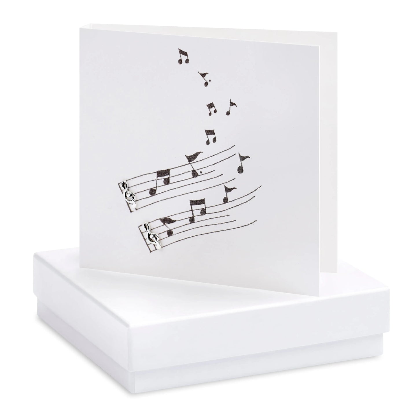 Boxed Musical Earring Card Earrings Crumble and Core   