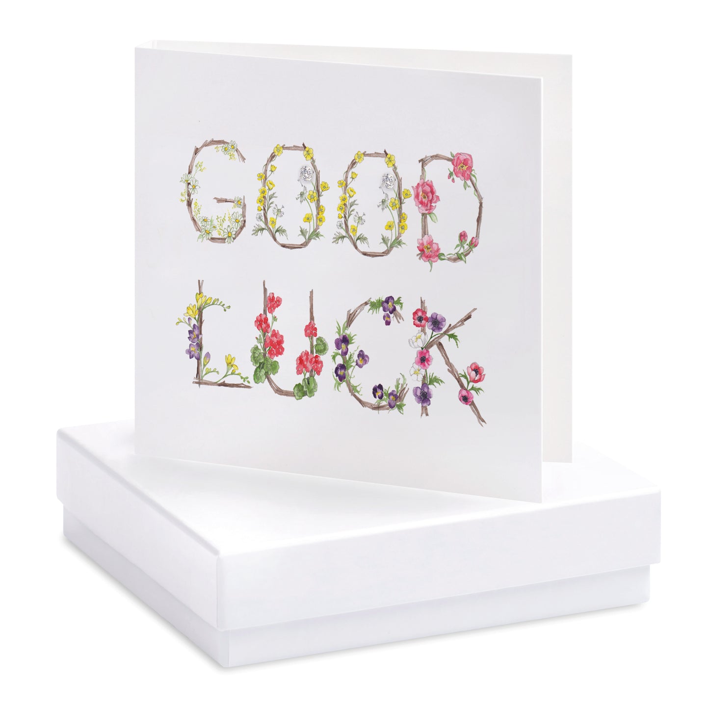 Good Luck Earring Card Earrings Crumble and Core   