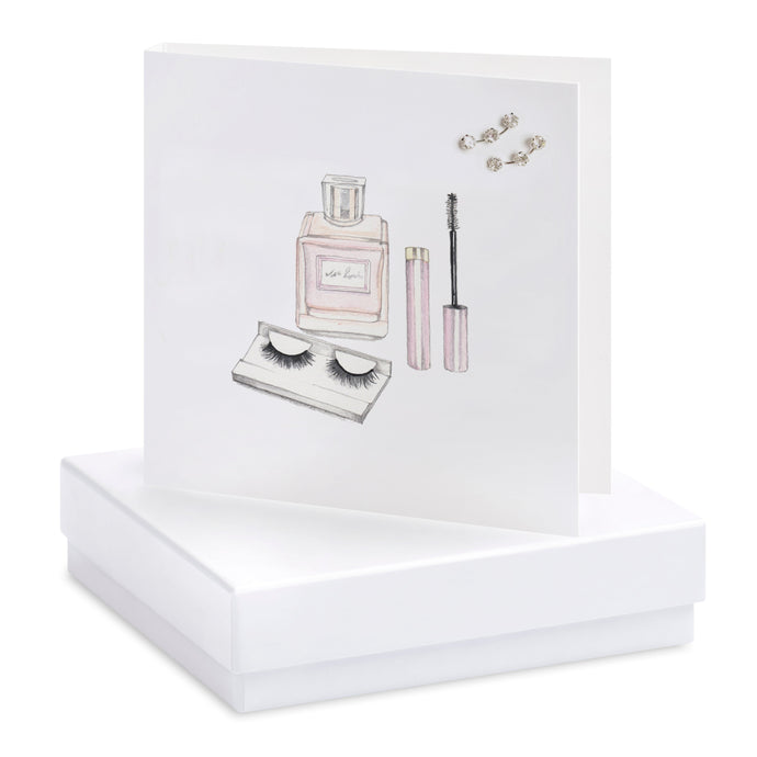 Boxed Make Up Earring Card Crumble and Core Crumble & Core