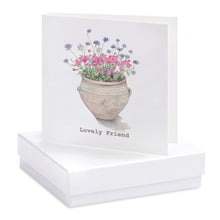 Carica l&#39;immagine nel visualizzatore di Gallery, Boxed Lovely Friend Earring Card Earrings Crumble and Core   
