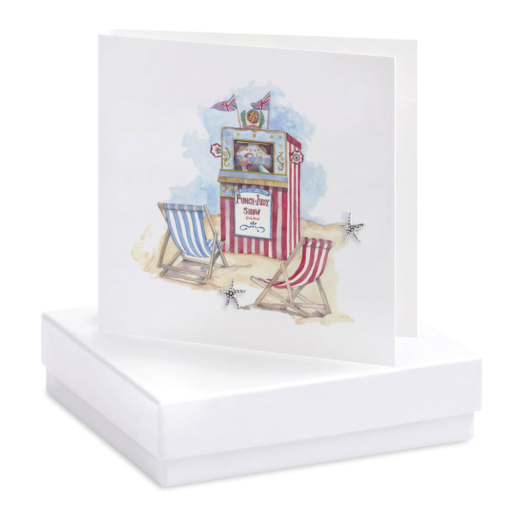 Boxed Punch & Judy Earring Card Earrings Crumble and Core   