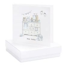 Carica l&#39;immagine nel visualizzatore di Gallery, Boxed Baby Boys Room Earring Card Earrings Crumble and Core   
