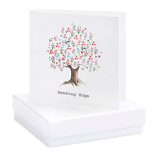 Carica l&#39;immagine nel visualizzatore di Gallery, Boxed Cut Out Floral Tree Earring Card Earrings Crumble and Core   
