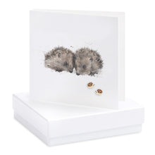 Load image into Gallery viewer, Boxed Wood Anenome Earring Card Crumble and Core
