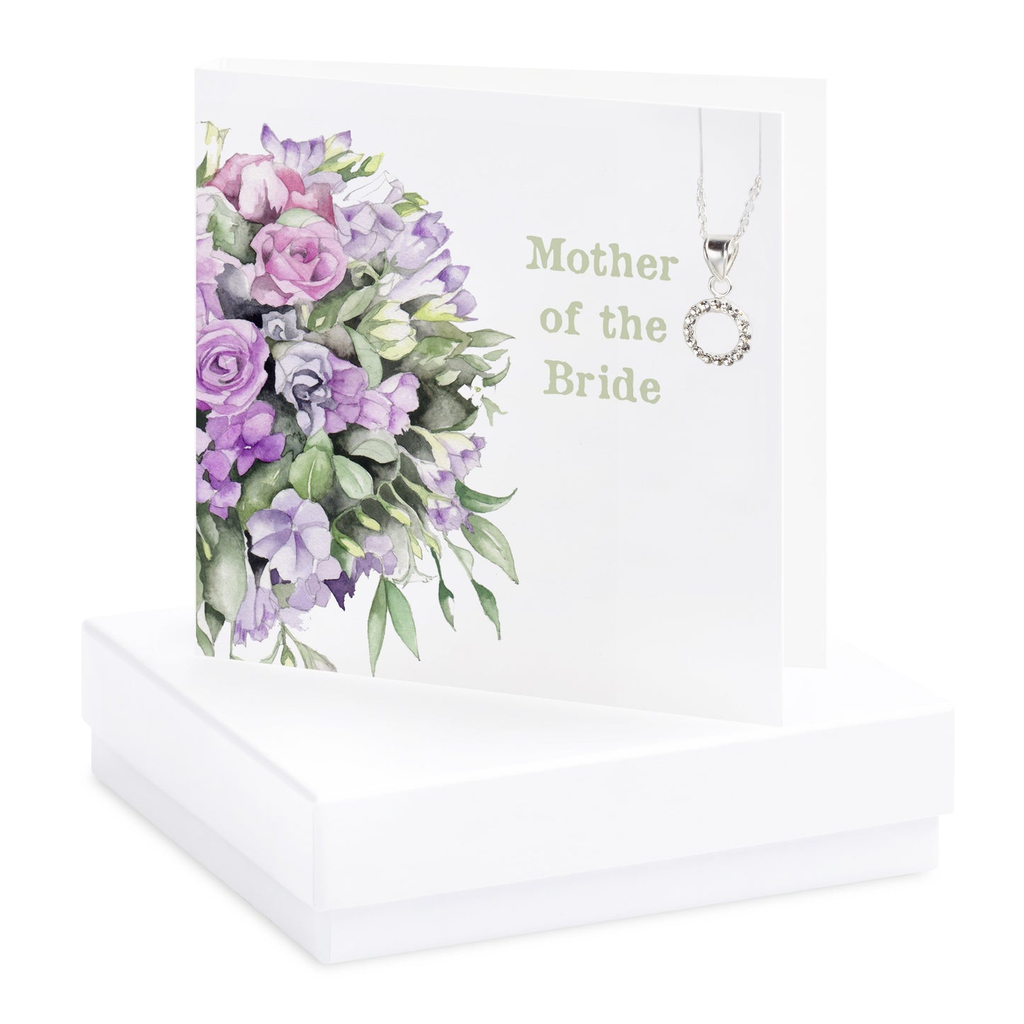 Boxed Mother of the Groom Necklace Card Necklaces Crumble and Core   