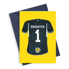 Load image into Gallery viewer, Scotland Football Shirt Best Mum 1 A6 Greeting Card Greeting &amp; Note Cards Crumble and Core   
